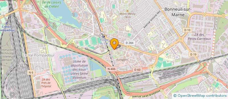 localisation de l'entreprise MONSIEUR AMINE SERRADJI  CRETEIL