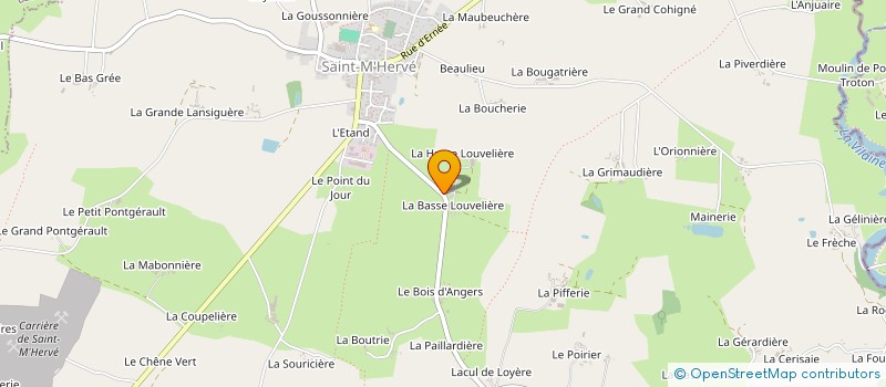 localisation de l'entreprise MONSIEUR AMINE SGHAIER  SAINT-M'HERVE