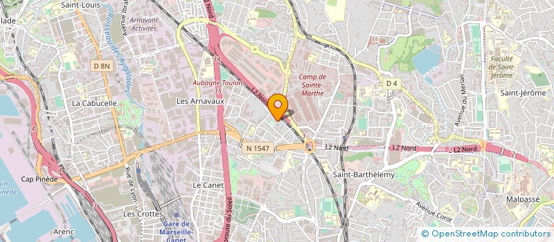 localisation de l'entreprise MONSIEUR AMINE SINI à MARSEILLE
