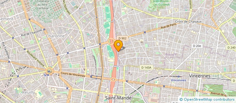 localisation de l'entreprise MONSIEUR AMINE SISSANI à MONTREUIL