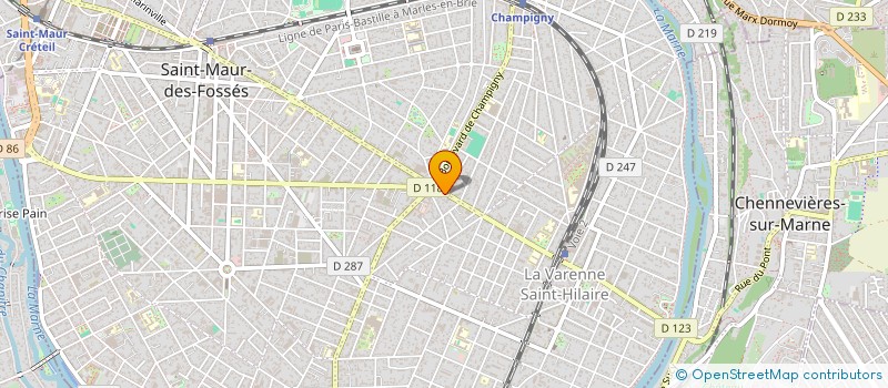 localisation de l'entreprise MONSIEUR AMINE SLIMANI  SAINT-MAUR-DES-FOSSES