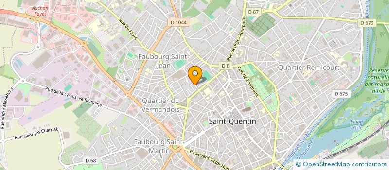 localisation de l'entreprise MONSIEUR AMINE SMAIL à SAINT-QUENTIN