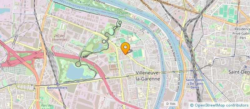 localisation de l'entreprise MONSIEUR AMINE SOUFIANE  VILLENEUVE-LA-GARENNE