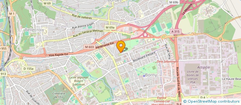 localisation de l'entreprise MONSIEUR AMINE SOUIHLI  METZ