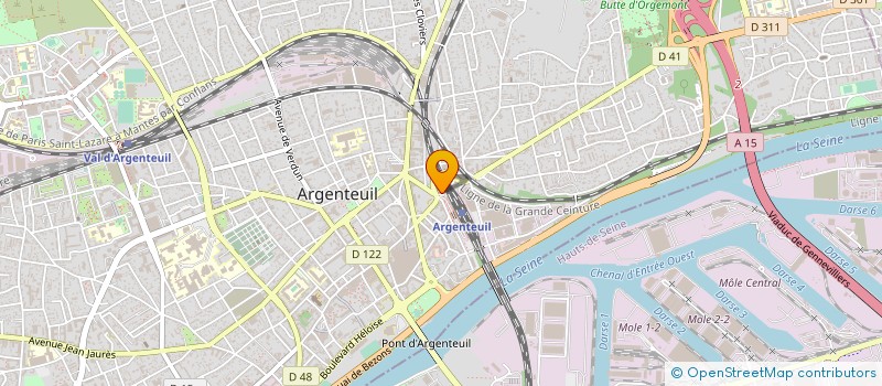 localisation de l'entreprise MONSIEUR AMINE TABKA à ARGENTEUIL