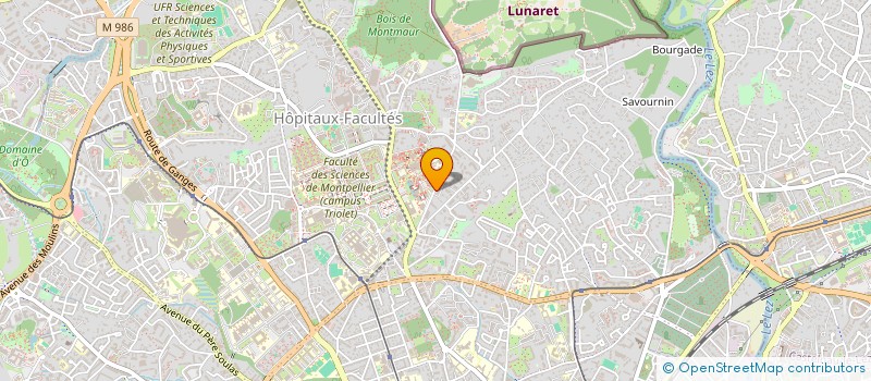localisation de l'entreprise MONSIEUR AMINE TAHER à MONTPELLIER