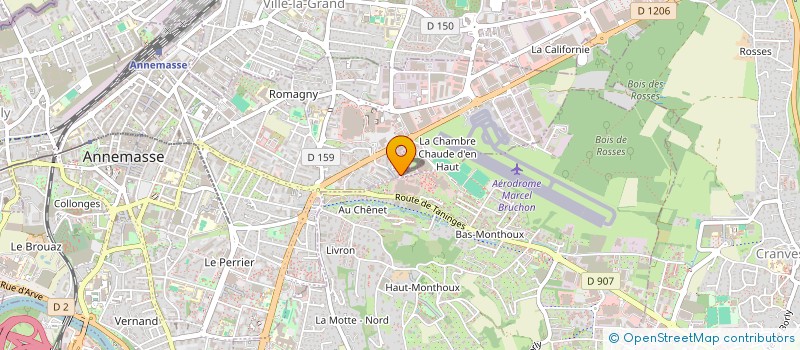 localisation de l'entreprise MONSIEUR AMINE TAHOULI  ANNEMASSE