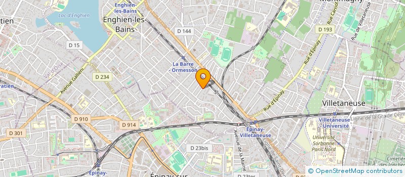 localisation de l'entreprise MONSIEUR AMINE TEI  DEUIL-LA-BARRE