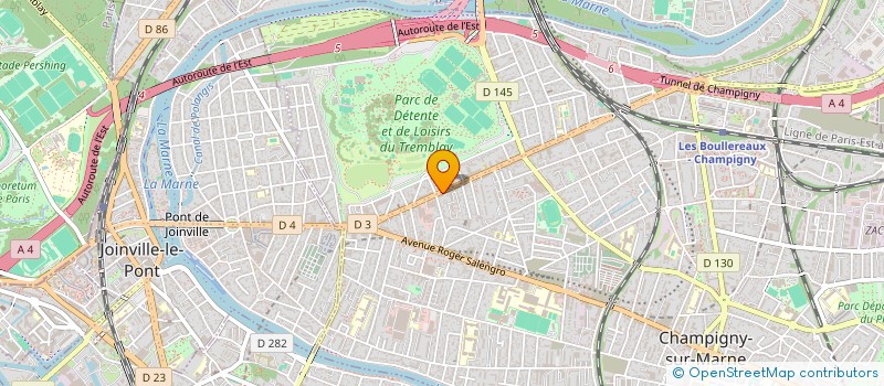 localisation de l'entreprise MONSIEUR AMINE TIFAK  CHAMPIGNY-SUR-MARNE