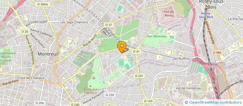 localisation de l'entreprise MONSIEUR AMINE TIMEZGHINE à MONTREUIL
