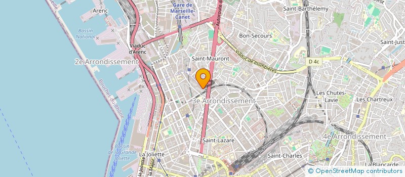 localisation de l'entreprise MONSIEUR AMINE TIS  MARSEILLE