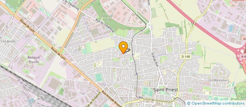 localisation de l'entreprise MONSIEUR AMINE TOUBI  SAINT-PRIEST