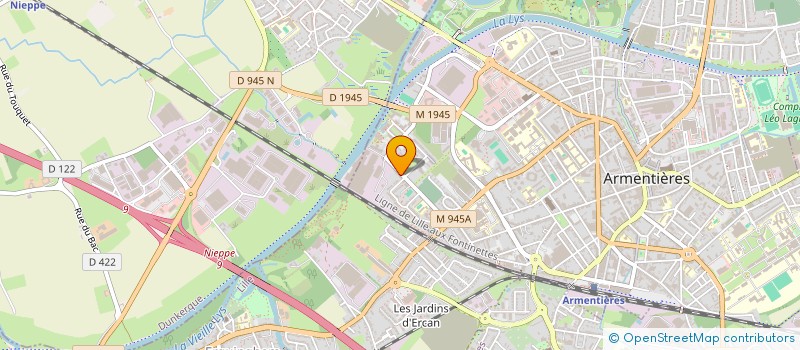 localisation de l'entreprise MONSIEUR AMINE TOUNSI  ARMENTIERES