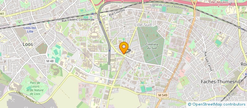 localisation de l'entreprise MONSIEUR AMINE VERMESCH à LILLE