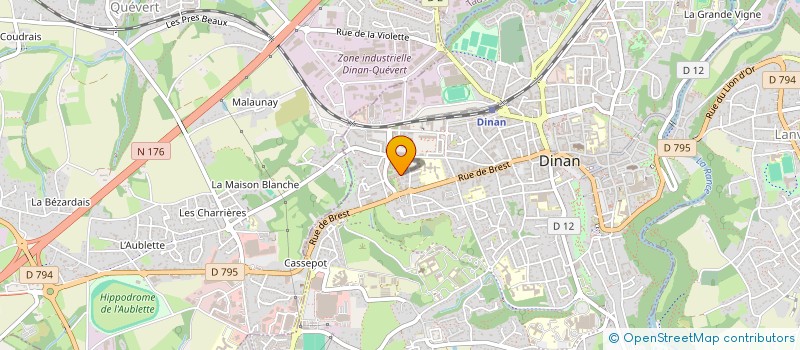 localisation de l'entreprise MONSIEUR AMINE YAZIDI  DINAN