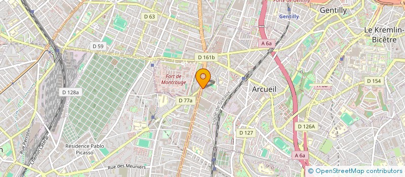 localisation de l'entreprise MONSIEUR AMINE YOUNESS à ARCUEIL