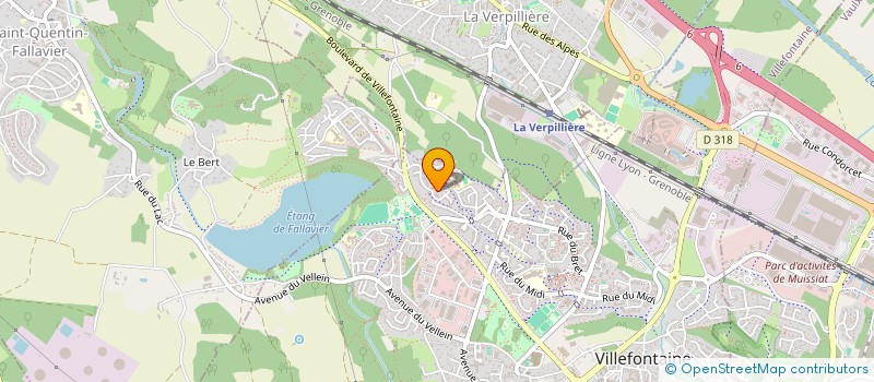 localisation de l'entreprise MONSIEUR AMINE ZAITANI  VILLEFONTAINE