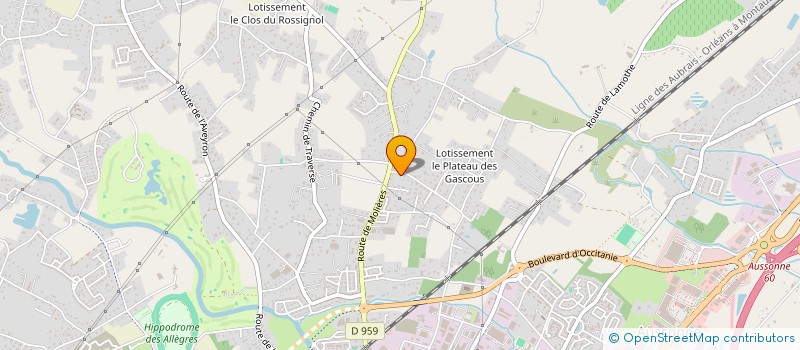 localisation de l'entreprise MONSIEUR AMINE ZAITOUTE  MONTAUBAN