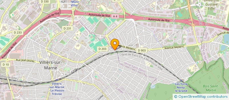 localisation de l'entreprise MONSIEUR AMINE ZARROUKI  VILLIERS-SUR-MARNE