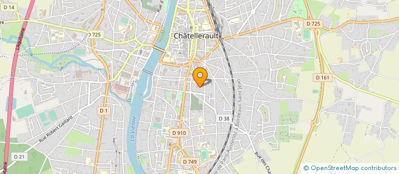 localisation de l'entreprise MONSIEUR AMINE ZENASNI  CHATELLERAULT