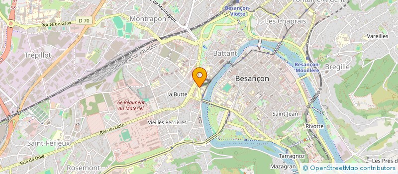 localisation de l'entreprise MONSIEUR AMINE ZOUKEL  BESANCON