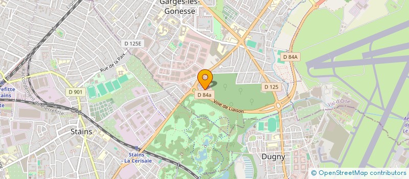 localisation de l'entreprise MONSIEUR AMINUL ISLAM  GARGES-LES-GONESSE