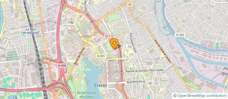 localisation de l'entreprise MONSIEUR AMINULLAH AFGHAN  CRETEIL