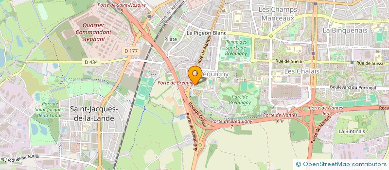 localisation de l'entreprise MONSIEUR AMINULLAH HOTAK  RENNES