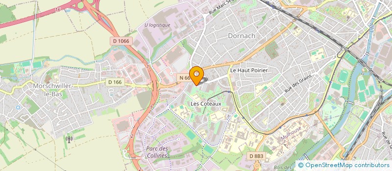 localisation de l'entreprise MONSIEUR AMINULLAH NOORI  MULHOUSE