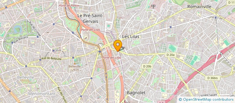 localisation de l'entreprise MONSIEUR AMINULLAH RAHMANI  PARIS