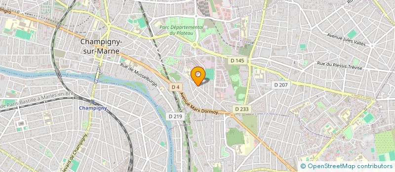 localisation de l'entreprise MONSIEUR AMINULLAH SAFI à CHAMPIGNY-SUR-MARNE