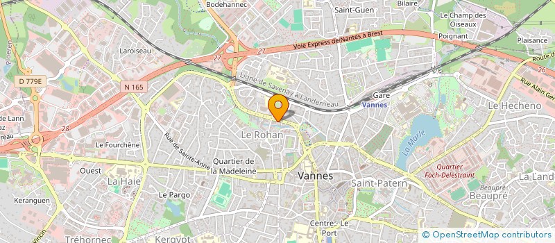 localisation de l'entreprise MONSIEUR AMINULLAH SHINWARI à VANNES