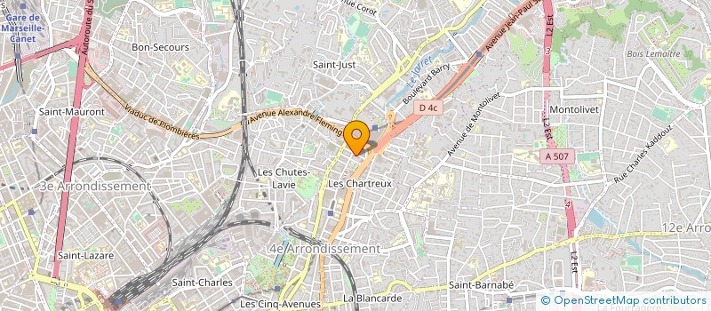 localisation de l'entreprise MONSIEUR AMINY MAOULIDA ATTOUMANI à MARSEILLE