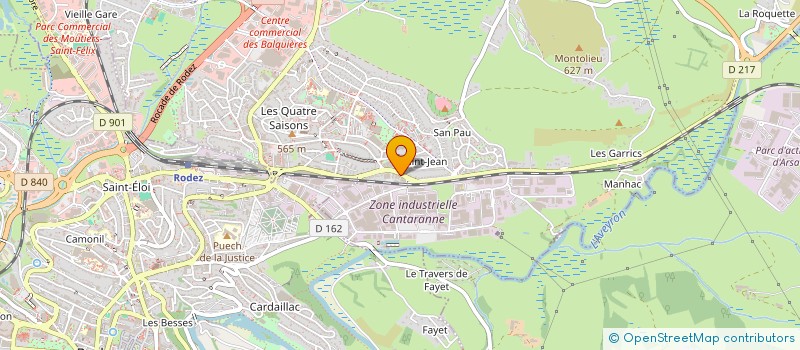 localisation de l'entreprise MONSIEUR AMIR ABDELKERIM  ONET-LE-CHATEAU