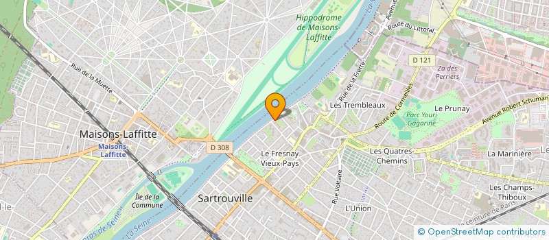 localisation de l'entreprise MONSIEUR AMIR ABDUNOOR WAGIH  SARTROUVILLE