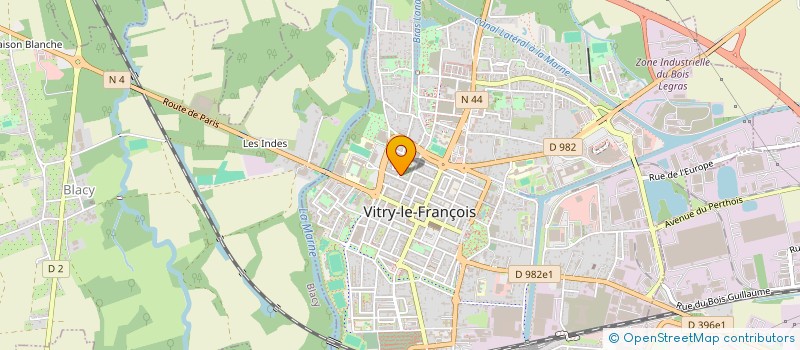 localisation de l'entreprise MONSIEUR AMIR AFKHAMI  VITRY-LE-FRANCOIS