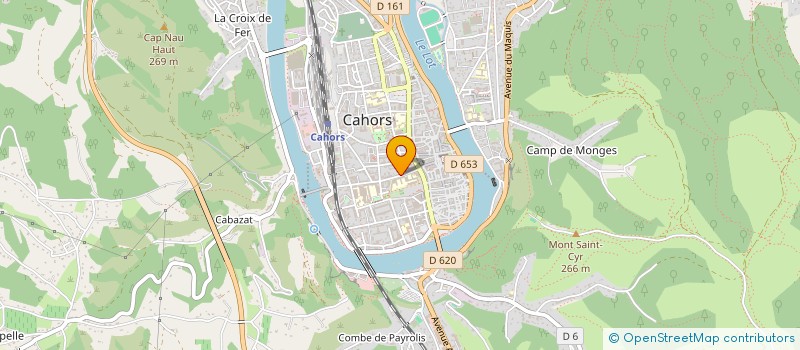 localisation de l'entreprise MONSIEUR AMIR AHMADZAI  CAHORS