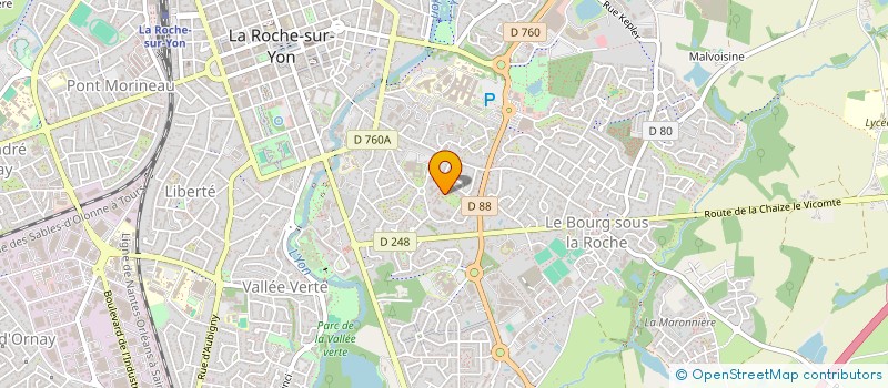 localisation de l'entreprise MONSIEUR AMIR AHMED HASSAN  LA ROCHE-SUR-YON