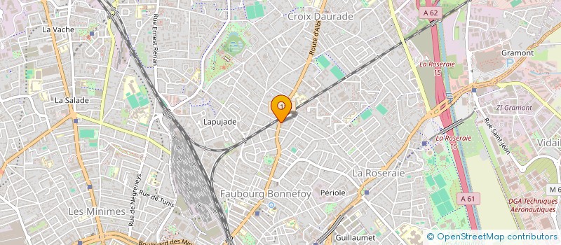 localisation de l'entreprise MONSIEUR AMIR AL AKHRAS à TOULOUSE