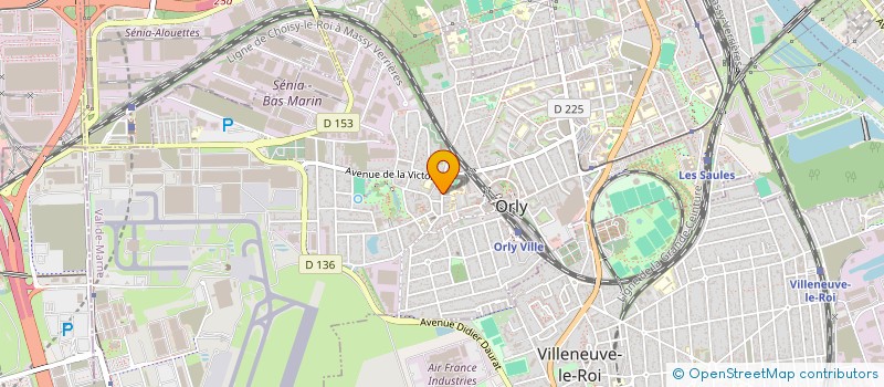 localisation de l'entreprise MONSIEUR AMIR AL HOMRANI  ORLY