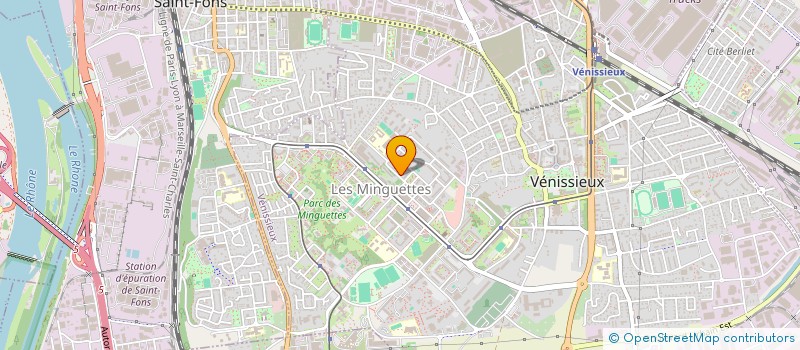 localisation de l'entreprise MONSIEUR AMIR AL SHOUK  VENISSIEUX