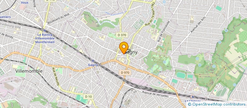 localisation de l'entreprise MONSIEUR AMIR BELILI à GAGNY