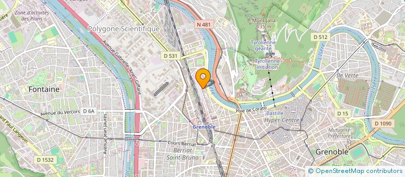 localisation de l'entreprise MONSIEUR AMIR BEN NASR  GRENOBLE