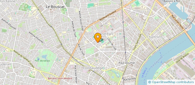 localisation de l'entreprise MONSIEUR AMIR BEN SLIMANE  BORDEAUX