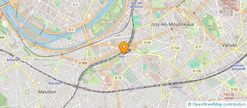 localisation de l'entreprise MONSIEUR AMIR BENHADDADI à ISSY-LES-MOULINEAUX