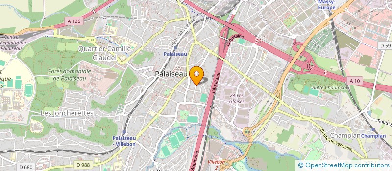 localisation de l'entreprise MONSIEUR AMIR BENJEDDI  PALAISEAU