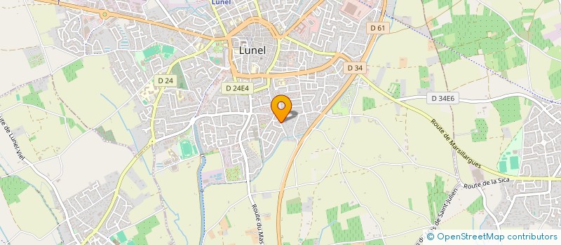 localisation de l'entreprise MONSIEUR AMIR BENLEBNA  LUNEL