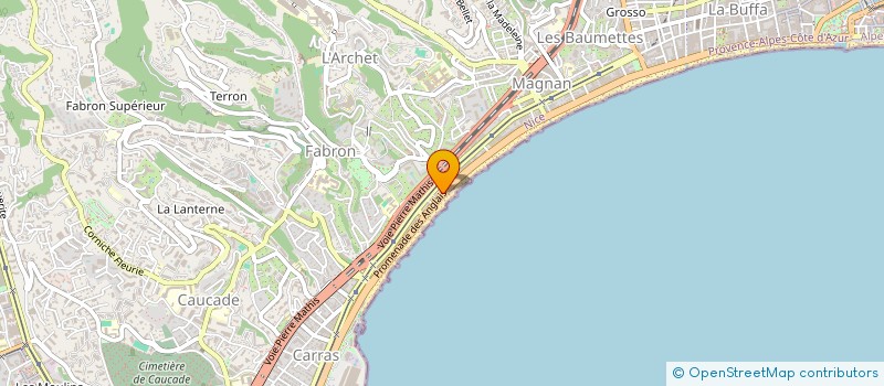 localisation de l'entreprise MONSIEUR AMIR BENOUARI à NICE