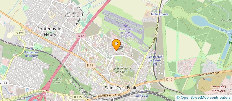 localisation de l'entreprise MONSIEUR AMIR BENTATA à SAINT-CYR-L'ECOLE