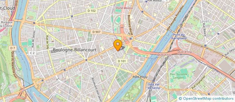 localisation de l'entreprise MONSIEUR AMIR BENZAIR à BOULOGNE-BILLANCOURT